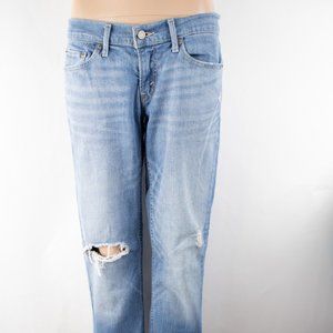 Levi's Jeans 524 Too Superlow Straight 7 (29 X 28) Women's Juniors Denim Jeans